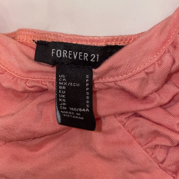 Women’s Pink Forever 21 Bodysuit - Picture 3 of 3